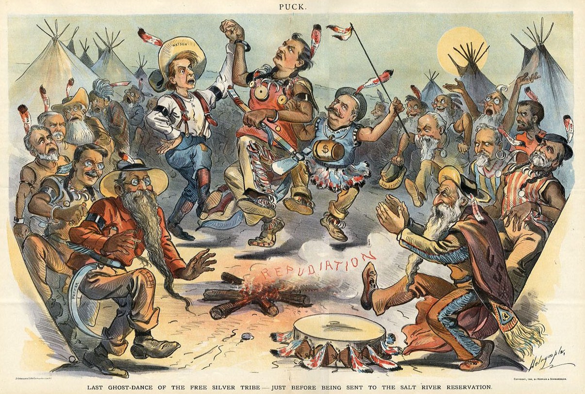 1205x811 Indian Encampment Ghost Dance Drum Teepee Salt River Reservation - Ghost Dance Painting