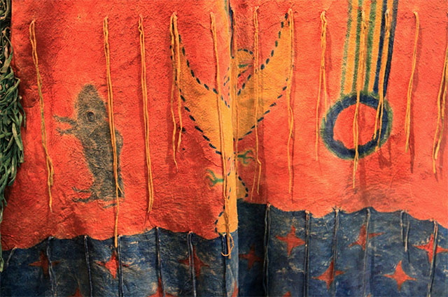 640x425 In Plains Indians Exhibition, Met Museum Favors Beauty Over Context - Ghost Dance Painting