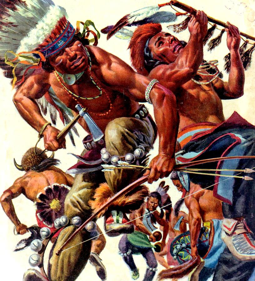 815x900 The Ghost Dance 2 Painting By Otis Porritt - Ghost Dance Painting