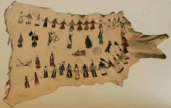 550x348 Ghost Dance - Ghost Dance Painting