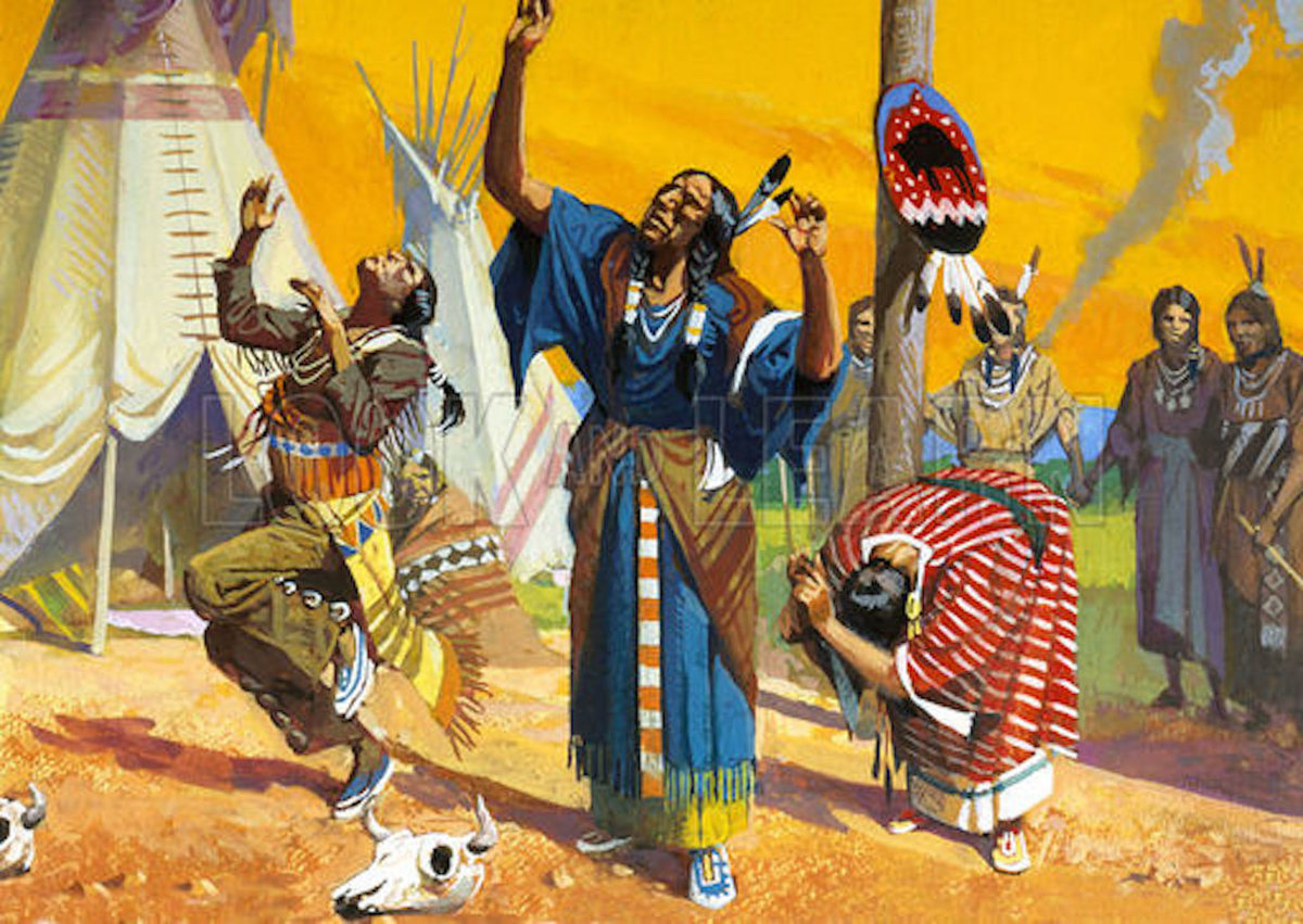 1200x851 Ghost Dance Christy Moore - Ghost Dance Painting