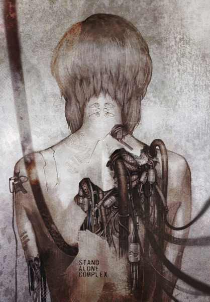 Ghost In The Shell Painting