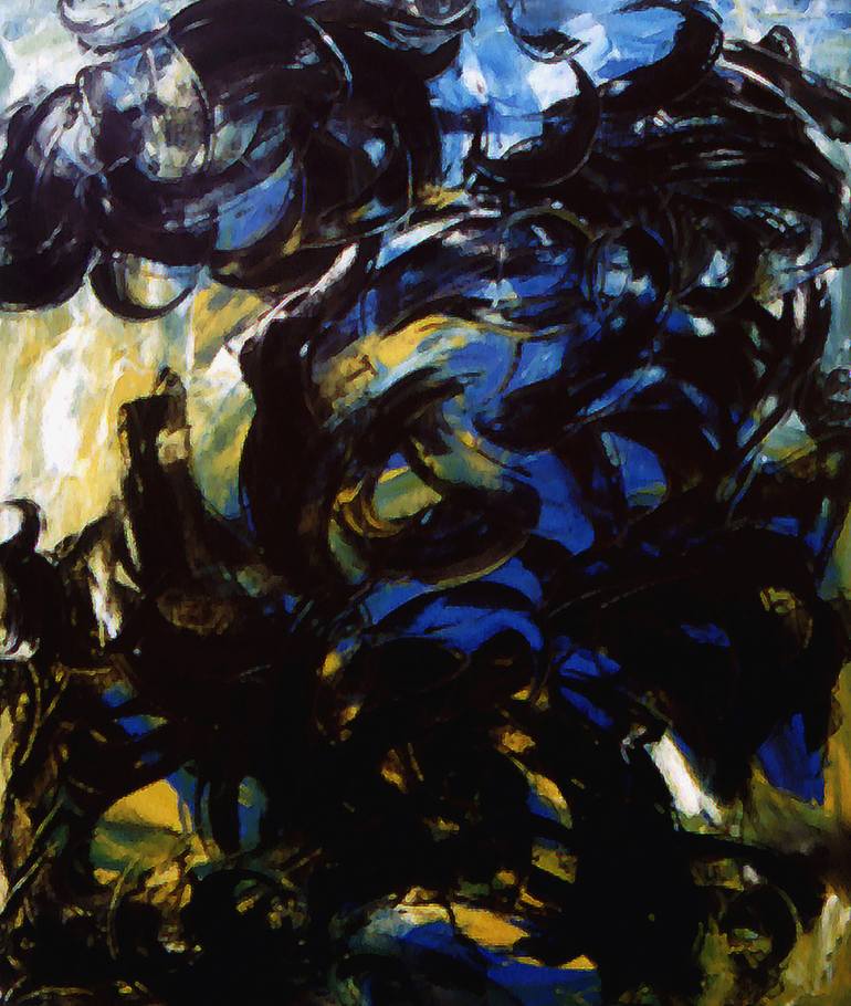 770x910 Saatchi Art 022 Ghost In The Shell Painting By Taufan S Chandranegara - Ghost In The Shell Painting