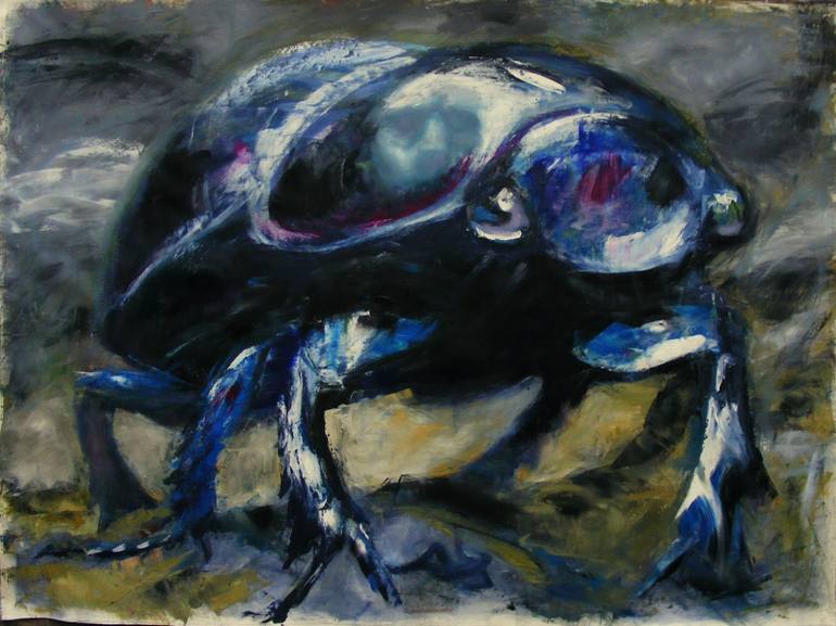 770x577 Saatchi Art Ghost In The Shell Painting By Gabriel Marian - Ghost In The Shell Painting