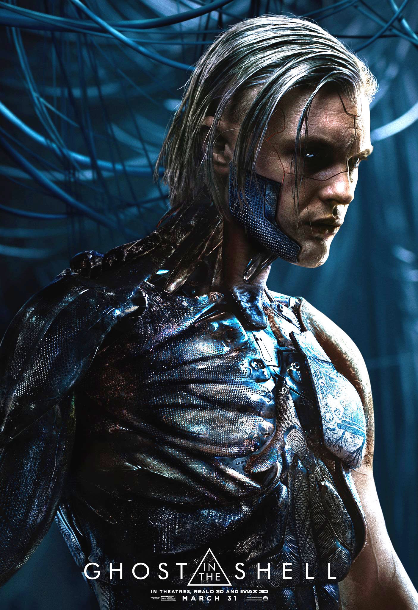 1405x2048 What To Know About Hideo Kuze - Ghost In The Shell Painting