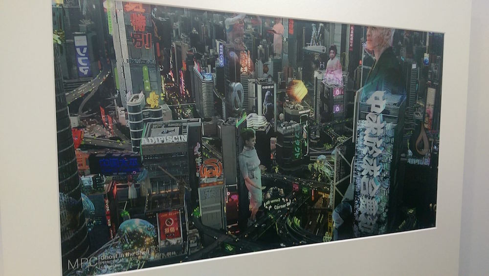 1000x565 Ghost In The Shell New Trailer + Movie Props Amp Art Revealed Mymbuzz - Ghost In The Shell Painting