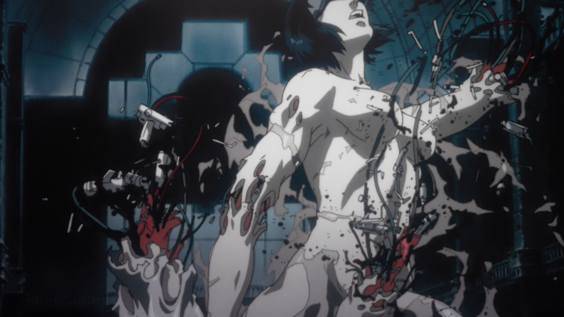1920x1080 Ghost Shell Images And Art Masamune Shirow's Ghost - Ghost In The Shell Painting