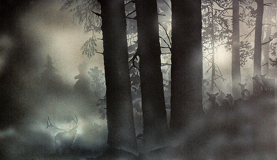 900x521 Ghost Painting By Tim Joyner - Ghost Painting