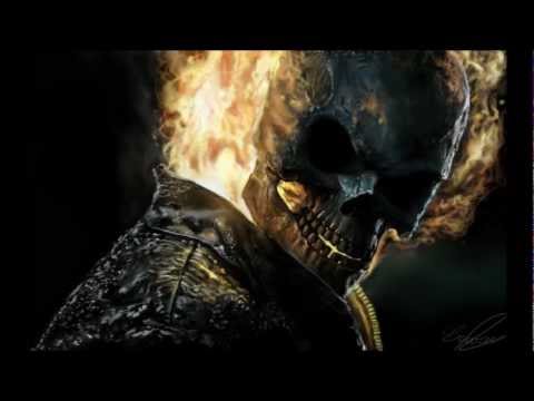 480x360 Speed Painting Ghost Rider.wmv - Ghost Rider Painting