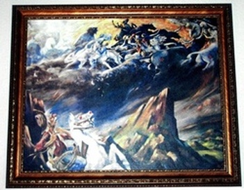 351x274 Artifacts Ii - Ghost Riders In The Sky Painting