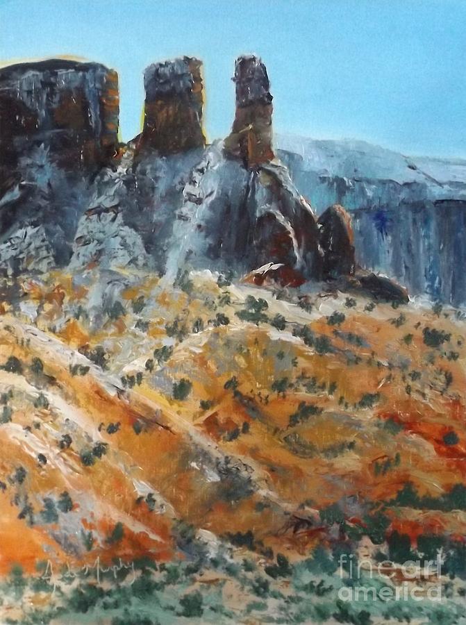 671x900 Ghost Riders In The Sky Painting By Jodi Murphy - Ghost Riders In The Sky Painting