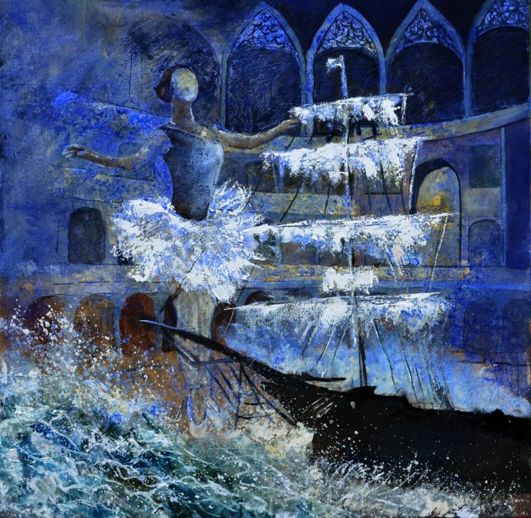 770x751 Saatchi Art The Ghost Ship Painting By Pol Ledent - Ghost Ship Painting