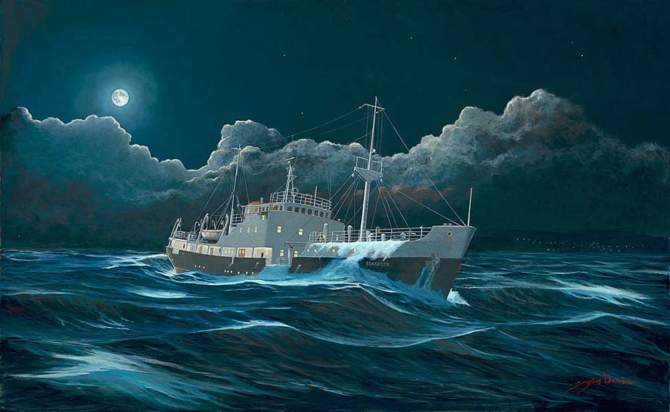 975x600 The Marine Art Prints Nautical Oil Paintings And Maritime Scenes - Ghost Ship Painting