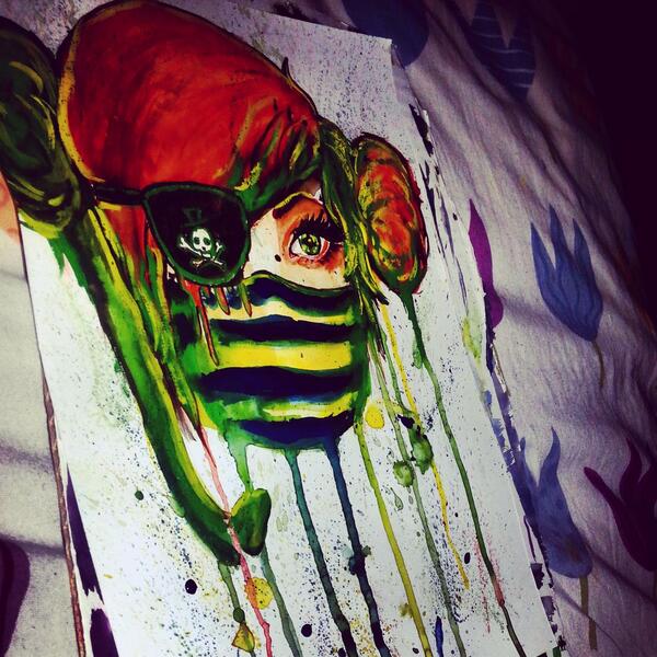 600x600 Ghost Town Fan (@ghosttownband) Twitter - Ghost Town Painting