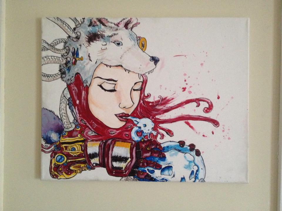 960x720 Ghost Town - Ghost Town Painting