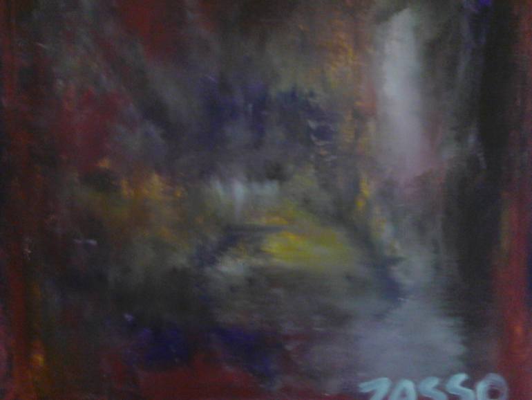 770x578 Saatchi Art Inner Ghost(Ghost Town) Painting By Anastasios - Ghost Town Painting