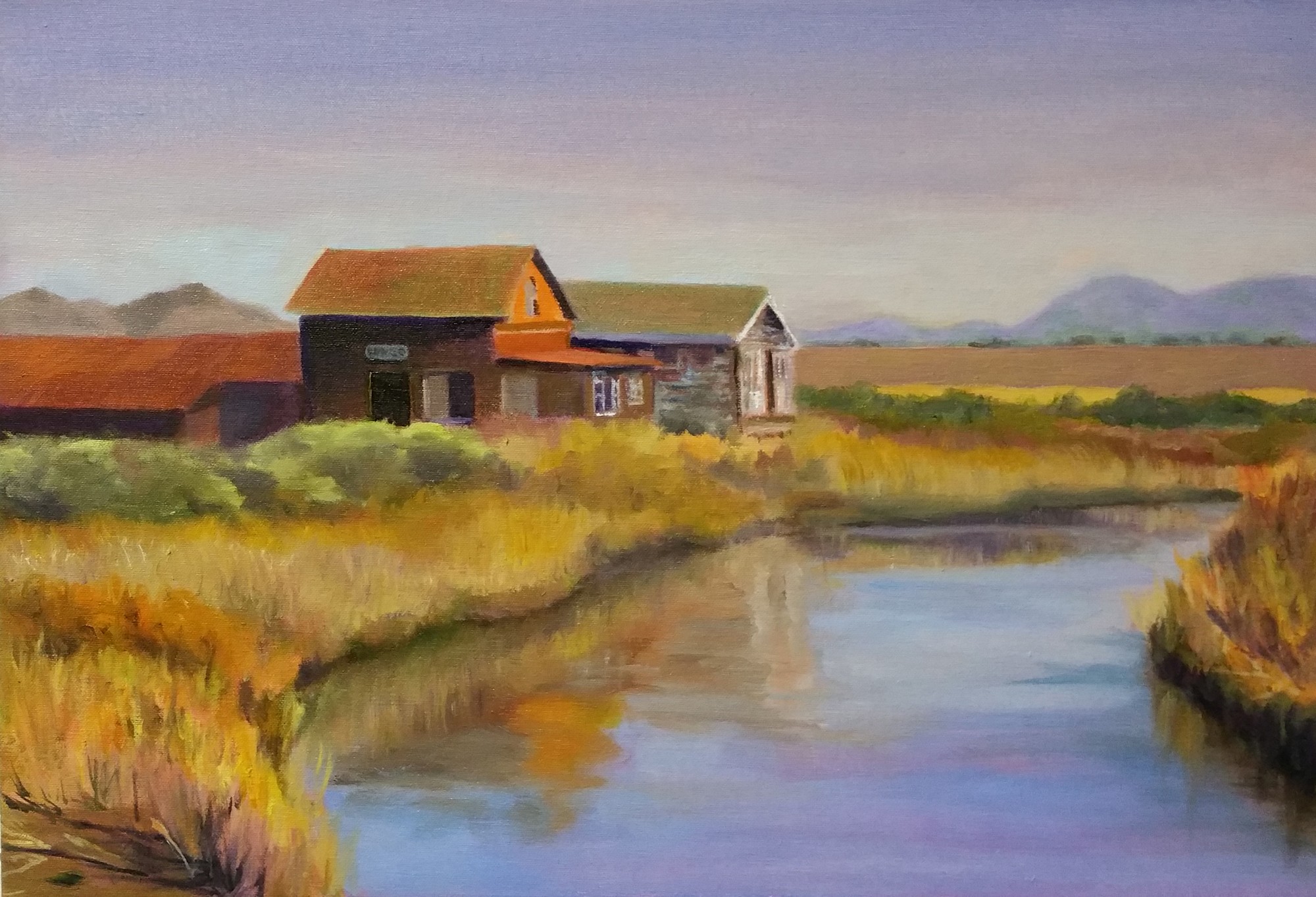 2000x1364 Wingo Almost A Ghost Town - Ghost Town Painting