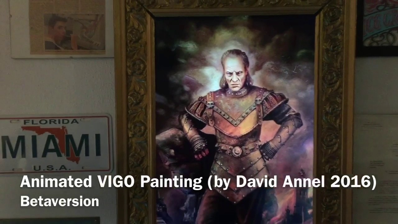 1280x720 Ghostbusters 2 Animated Vigo Painting - Ghostbusters Painting
