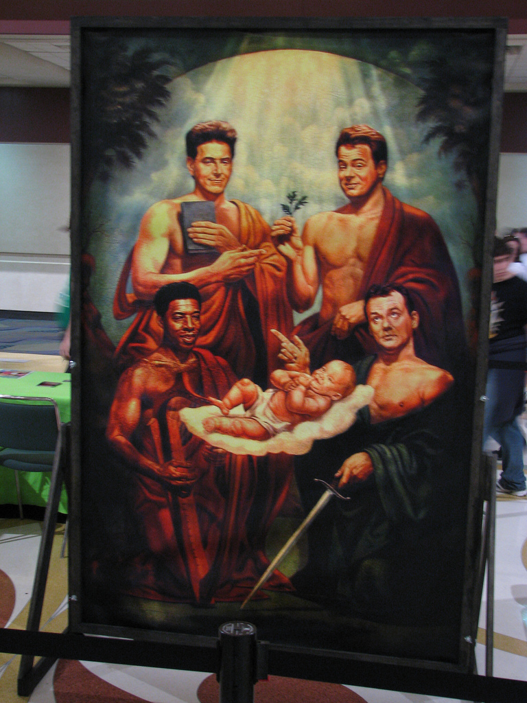 768x1024 Ghostbusters 2 Painting Snake Eyes Llc - Ghostbusters Painting