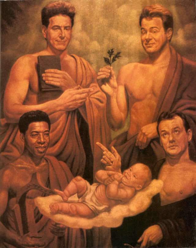 640x808 Ghostbusters Painting - Ghostbusters Painting