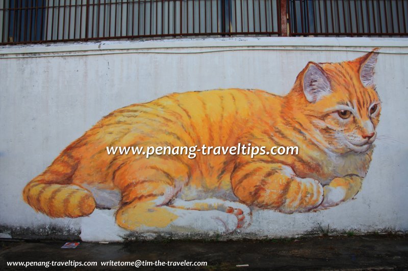 800x533 Skippy Comes To Penang, The Giant Cat Mural, 101 Lost Kittens - Giant Cat Painting