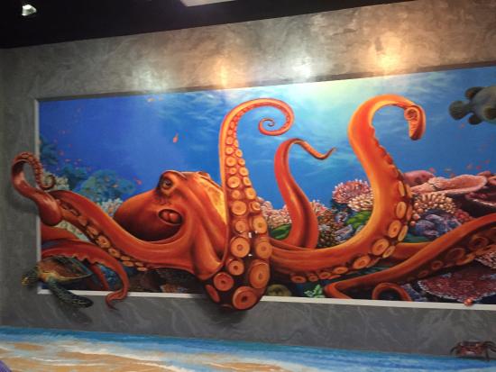 550x413 Giant Octopus - Giant Octopus Painting