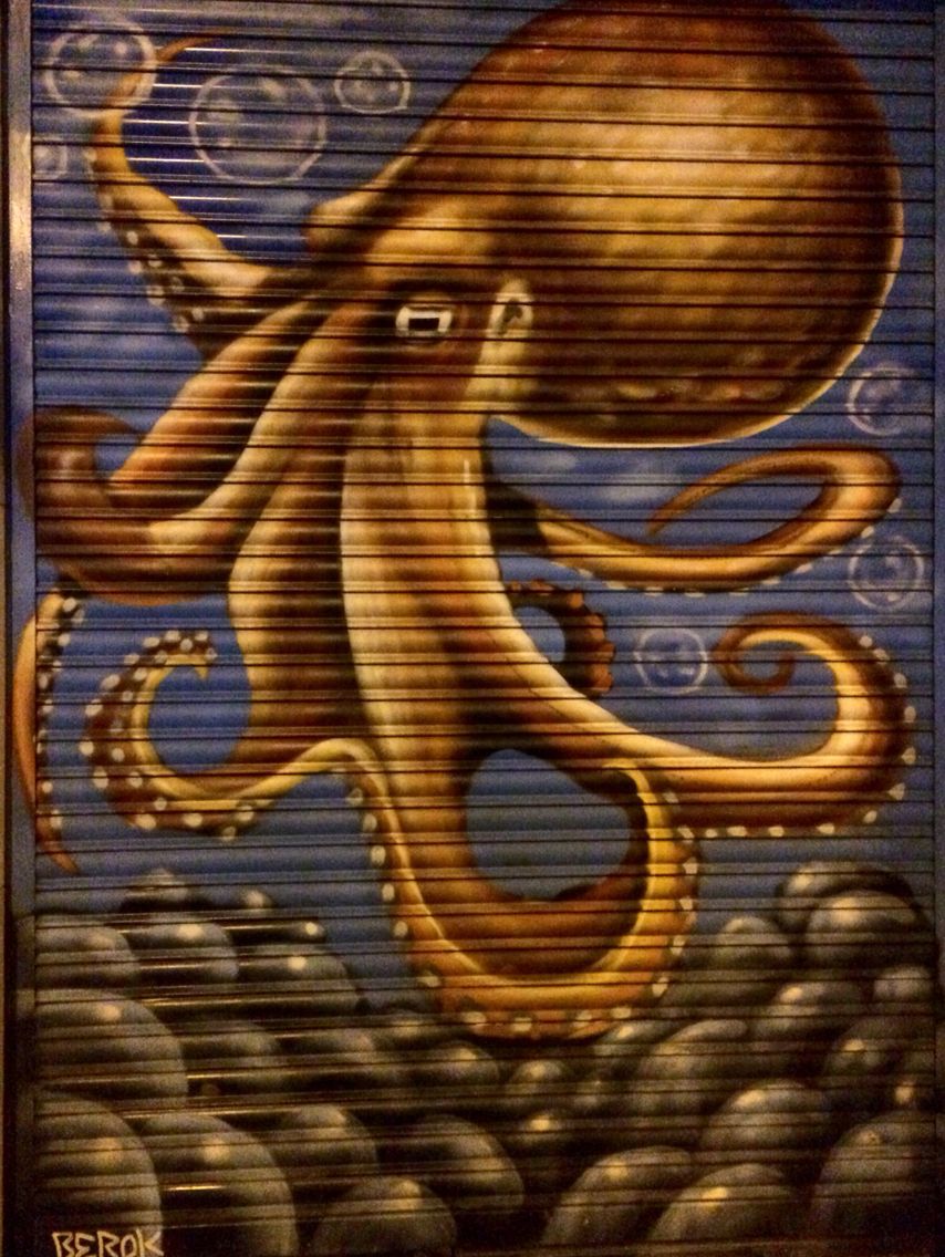 854x1136 Giant Octopus - Giant Octopus Painting