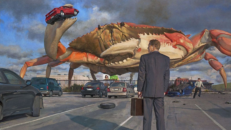 800x450 This Is The Greatest Automotive Painting I'Ve Ever Seen - Giant Painting