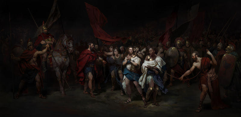 800x390 Wonder Woman's Giant Painting Is A Modern Masterpiece - Giant Painting