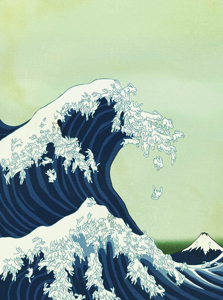 761x1024 Uprisings Poster Kozyndan - Giant Wave Painting