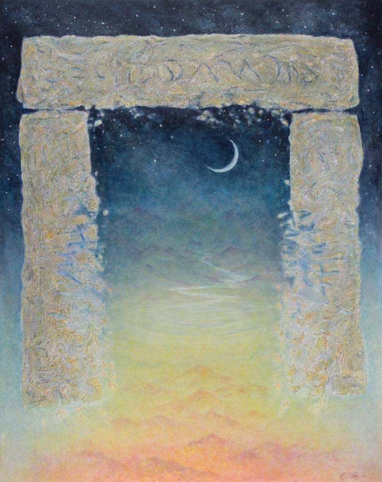 770x972 Saatchi Art Portal Painting By Robert Gibbs - Gibbs Painting