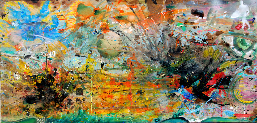 900x433 The Escalation Of Commitment Painting By Nathan Paul Gibbs - Gibbs Painting