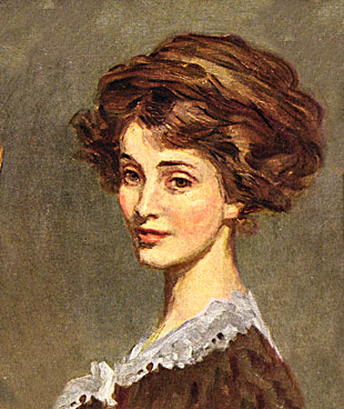 310x368 Charles Dana Gibson - Gibson Girl Painting