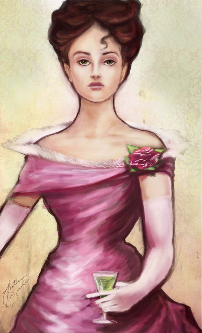 697x1147 Gibson Girl By Hcullymore - Gibson Girl Painting