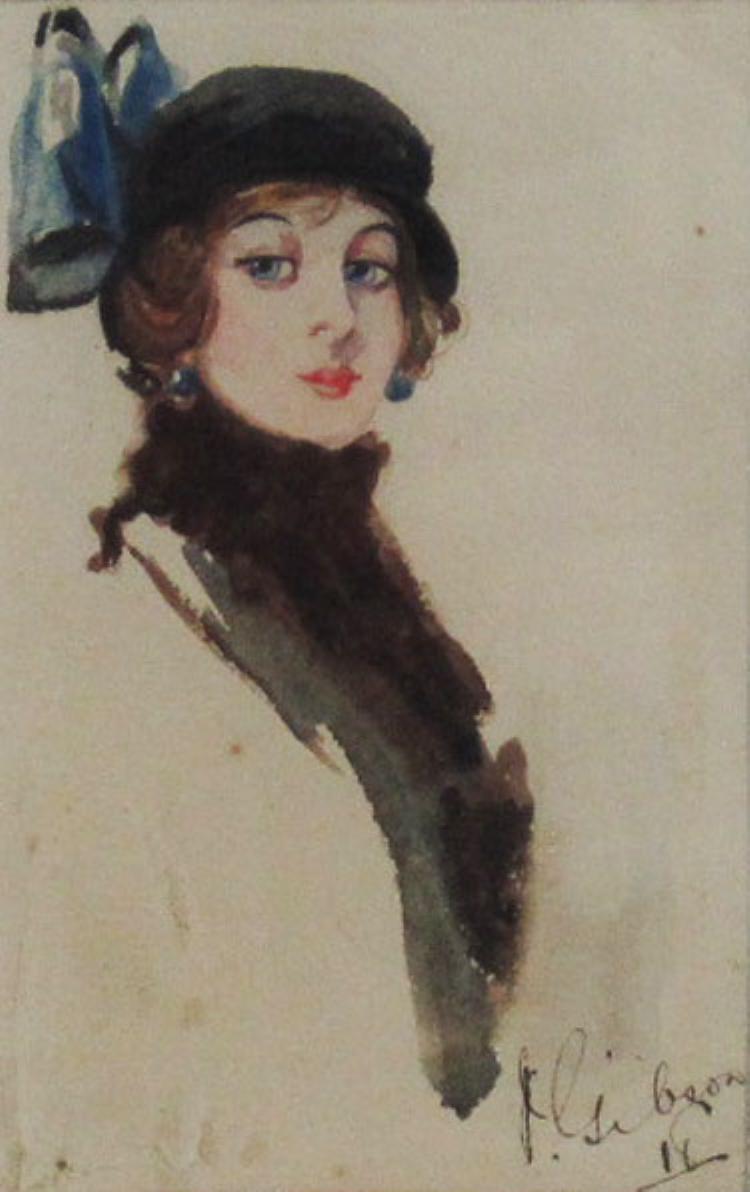 750x1192 Gibson Girl Original Vintage Poster From 1911 Usa. This Original - Gibson Girl Painting