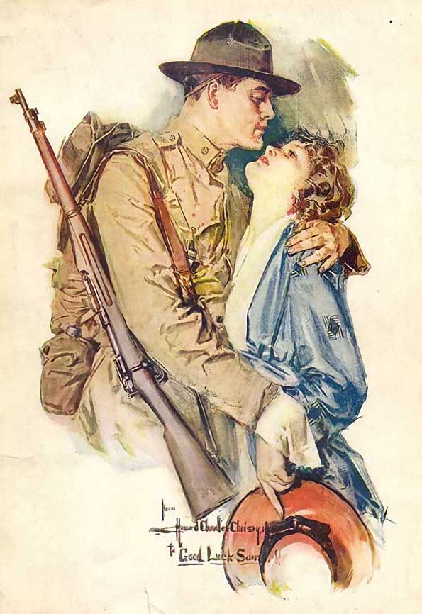 595x866 Gibson Girls Illustrations From The Belle - Gibson Girl Painting