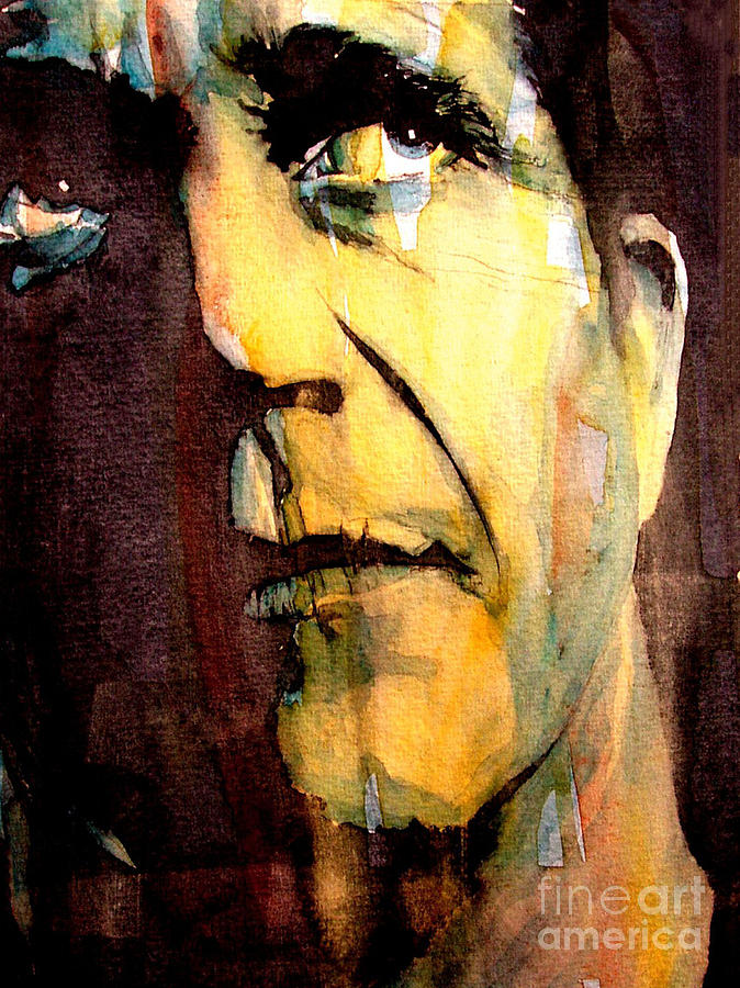 674x900 Mel Gibson Painting By Paul Lovering - Gibson Painting
