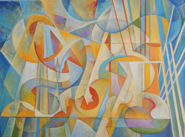 770x572 Saatchi Art Dispersion Of Light Painting By F David Gibson - Gibson Painting