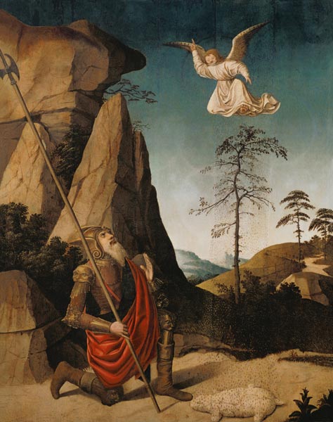 474x600 Gideon And The Fleece - Gideon Painting