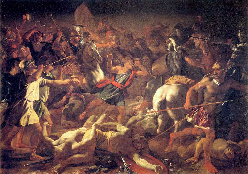 1024x720 The Art Of Nicolas Poussin - Gideon Painting