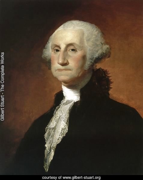 476x600 Gilbert Stuart - Gilbert Stuart Painting Of George Washington