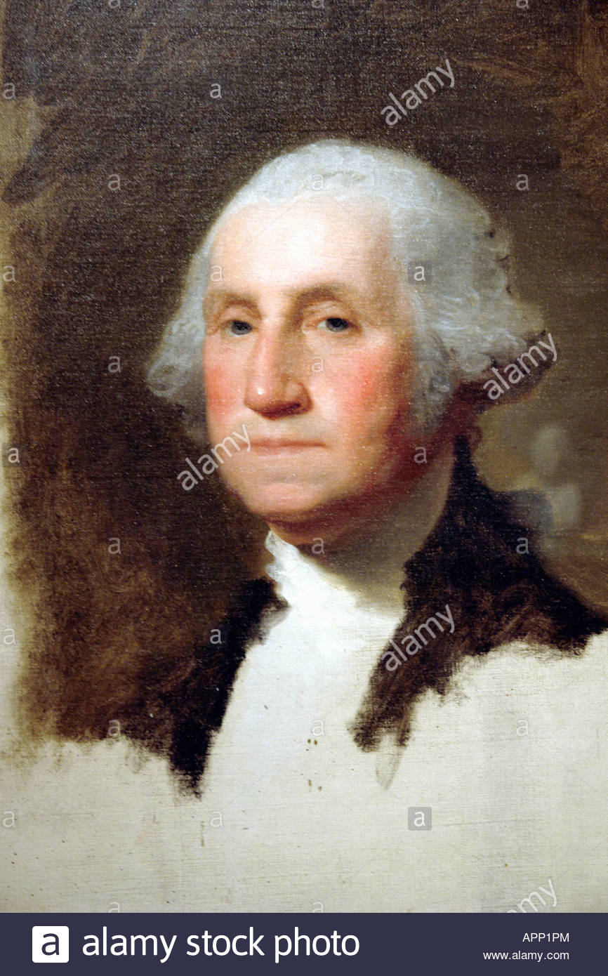866x1390 Gilbert Stuart Painting Of First Usa President George Washington - Gilbert Stuart Painting Of George Washington