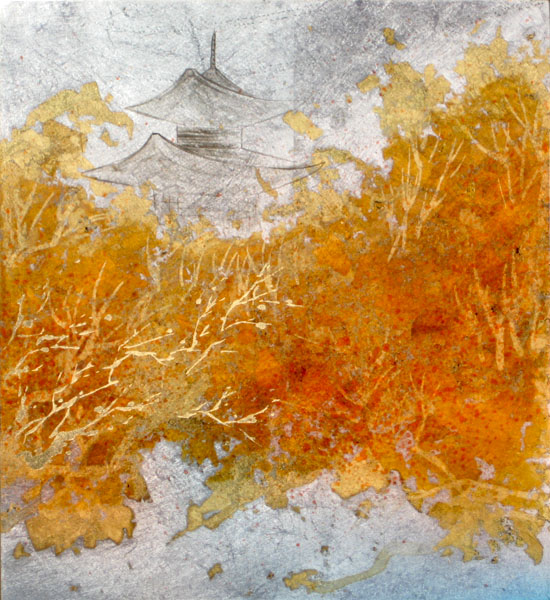 550x600 Golden Inspirations Gold Leaf Painting - Gilding Painting