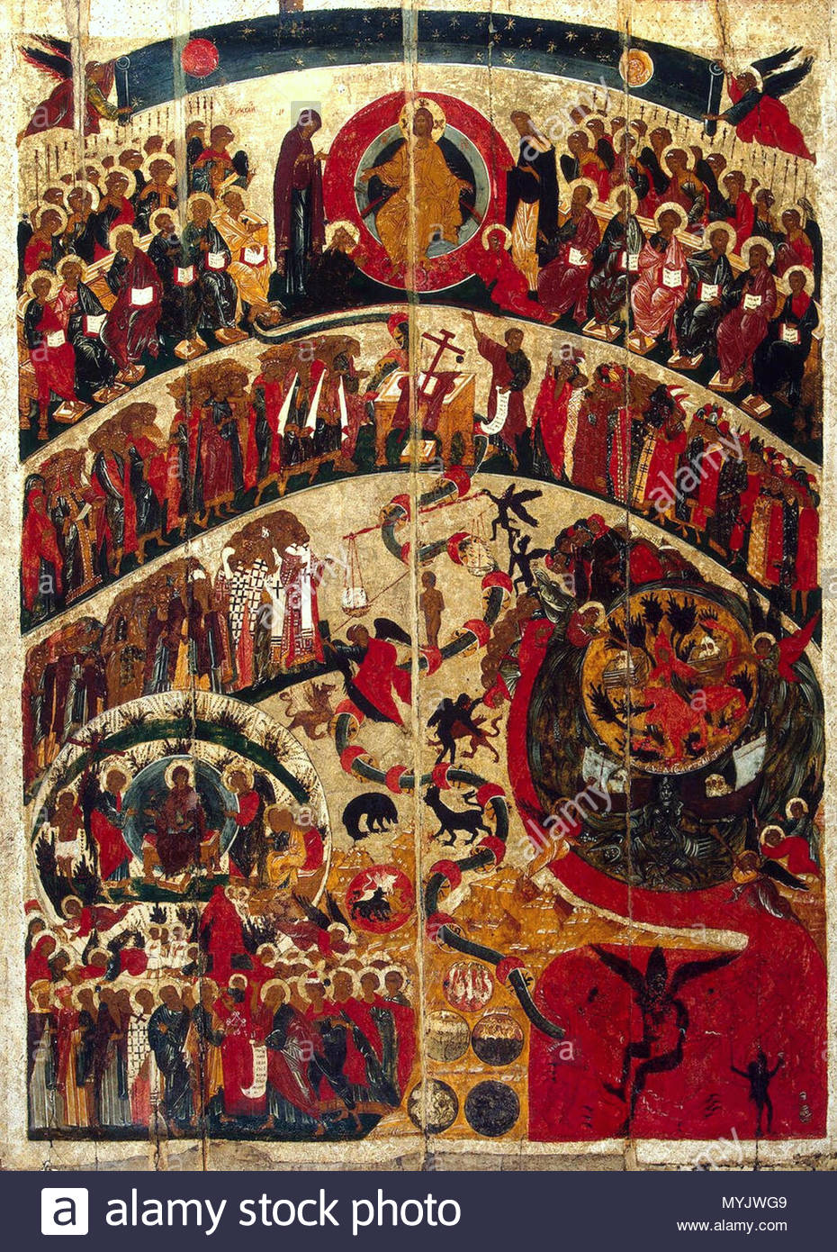 930x1390 Painting, Tempera On Panel And Gilding, 163x118 Cm Origin Russia - Gilding Painting