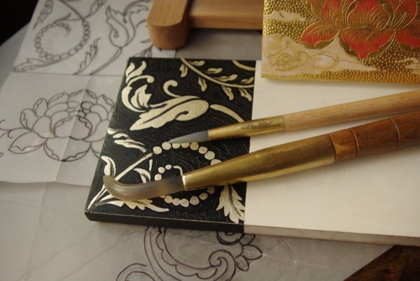 600x402 Liquid Gilding Paint Me Plaid - Gilding Painting