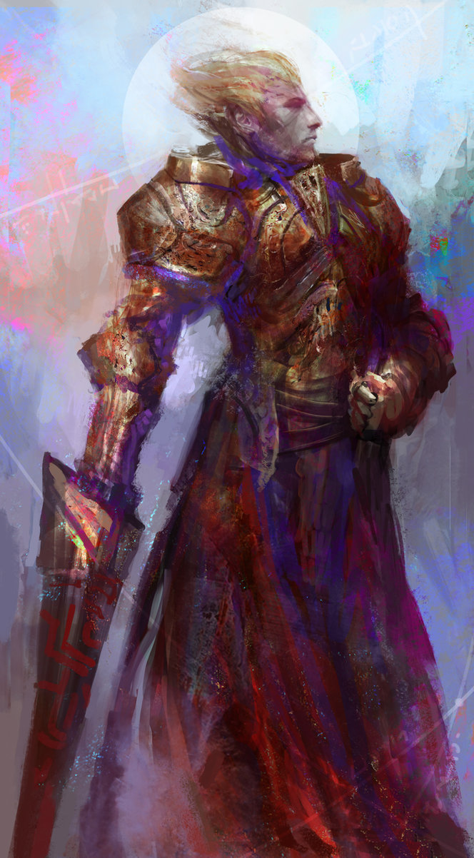 664x1202 Gilgamesh By Thedurrrrian - Gilgamesh Painting