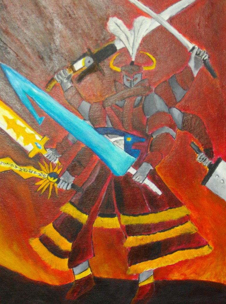 771x1036 Gilgamesh Painting By Matthew Fuller - Gilgamesh Painting