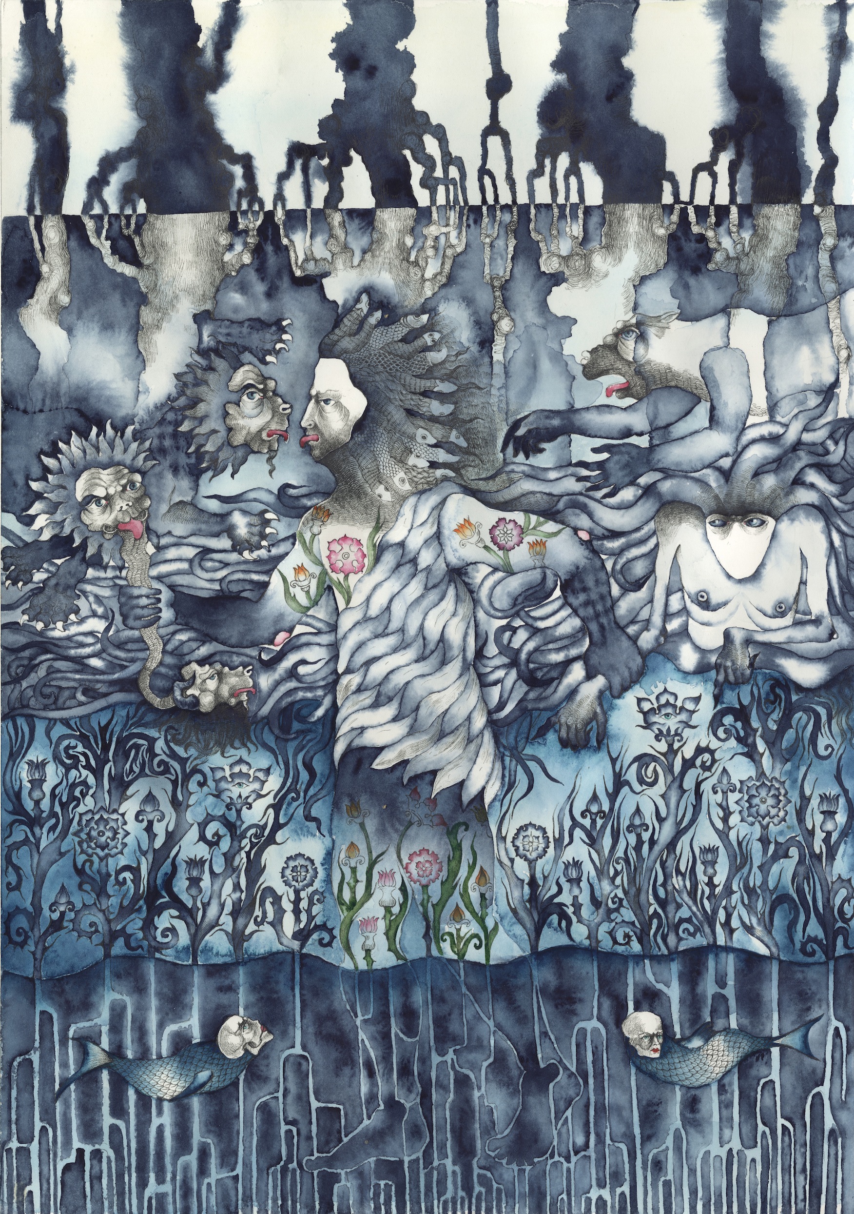 1752x2489 Gilgamesh Fernando Caceres - Gilgamesh Painting