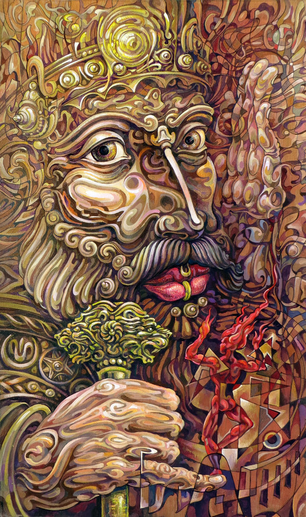 600x1013 Gilgamesh. By Somaritan - Gilgamesh Painting