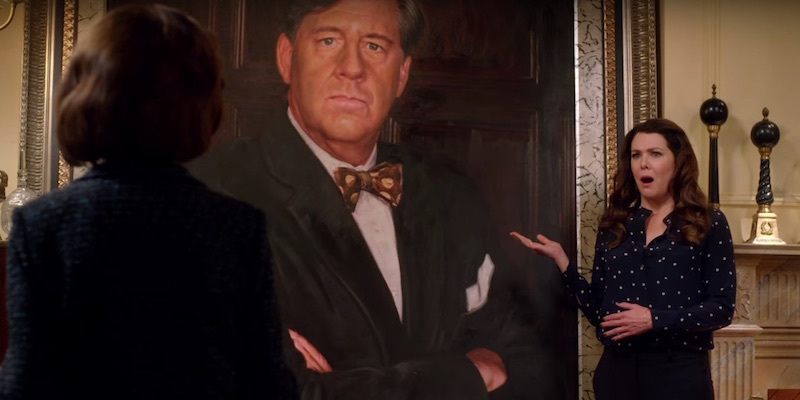 800x400 Richard's Portrait Is A Touching Tribute - Gilmore Girls Painting